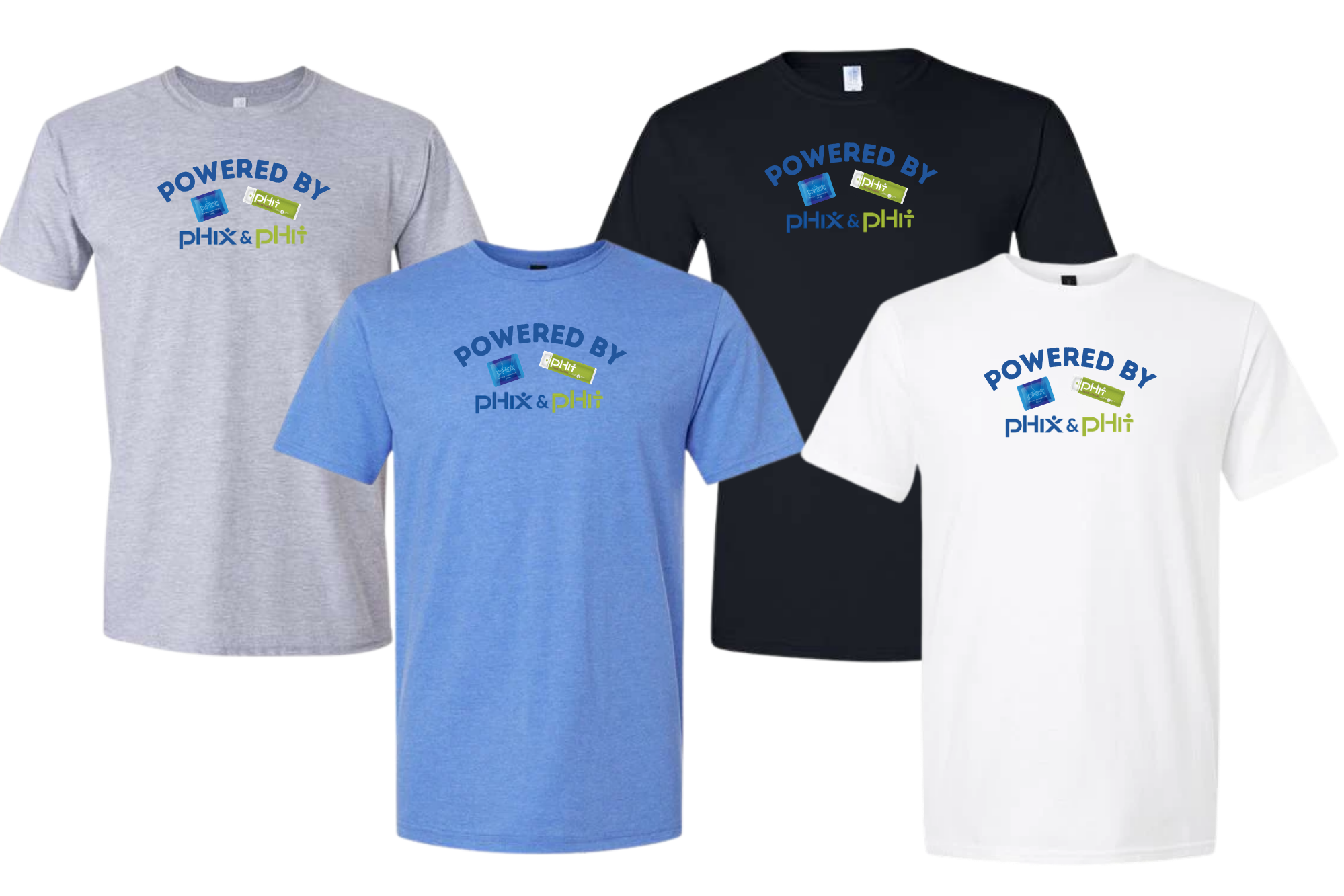 Powered By pHix & pHit Ultra Soft Fit T-shirt | pHixGear