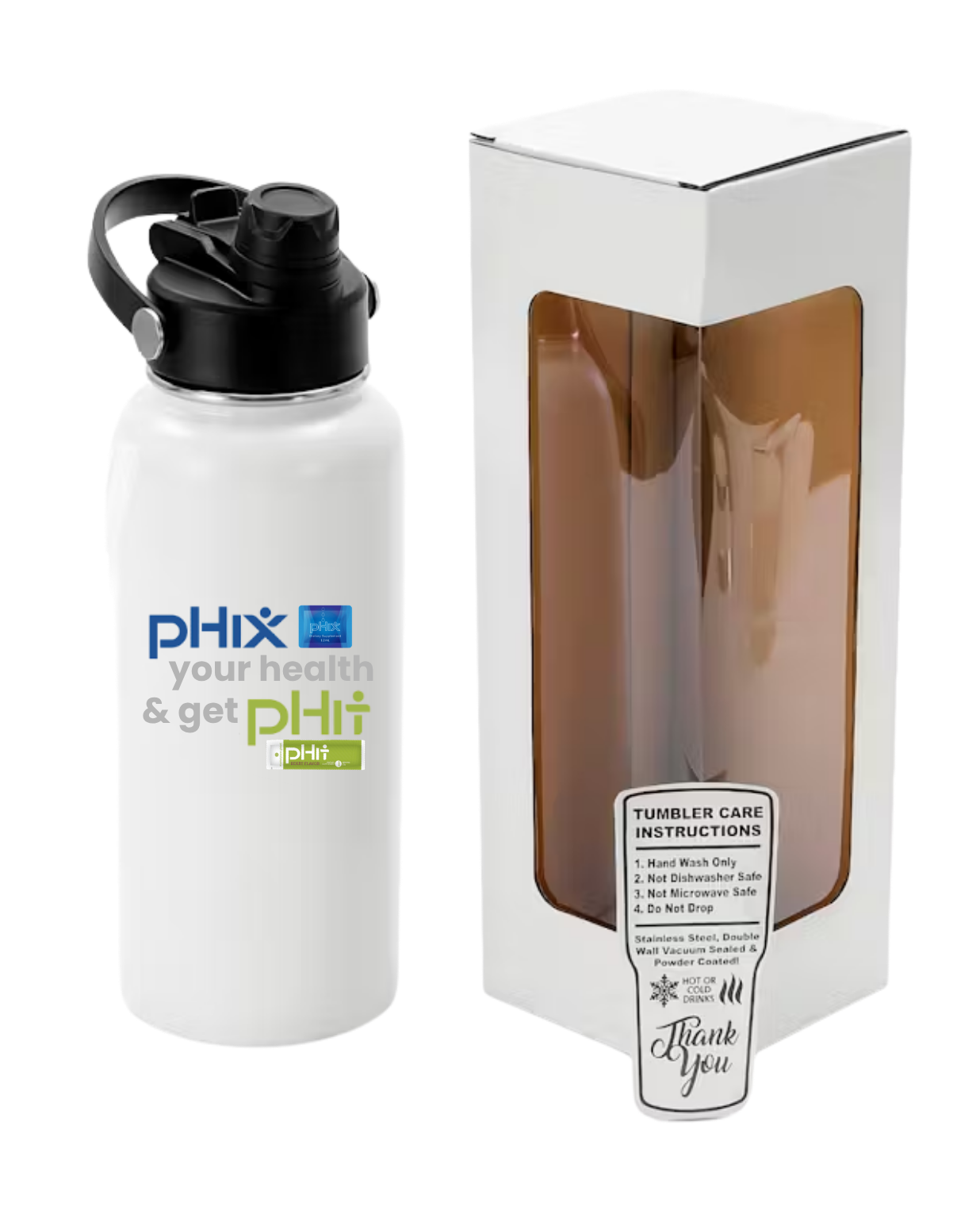 pHix your Health & get pHit Hydro Water Bottle | pHix Gear