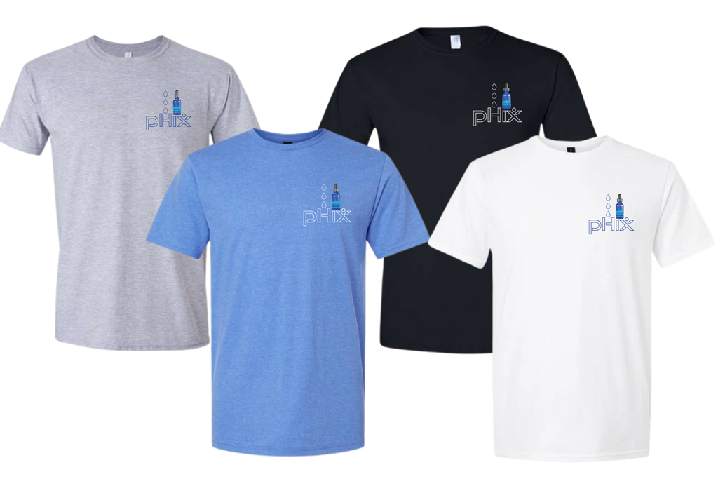 pHix Left Chest Logo Ultra Soft Fit T-shirt | pHixGear